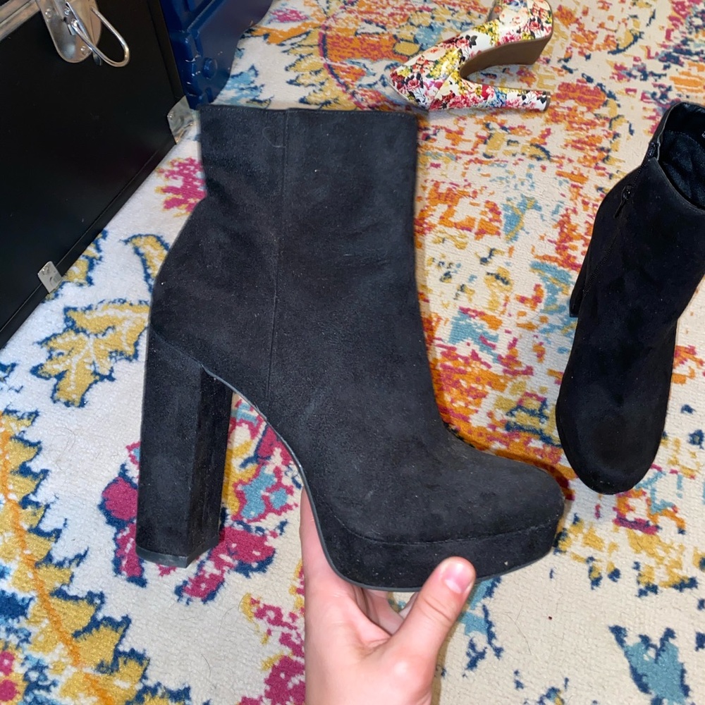 Charlotte Ruse high heeled ankle boots